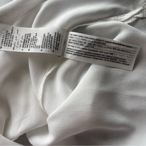 Abercrombie & Fitch Women’s Lace Trim Cami Top White Size Large - Picture 5 of 6